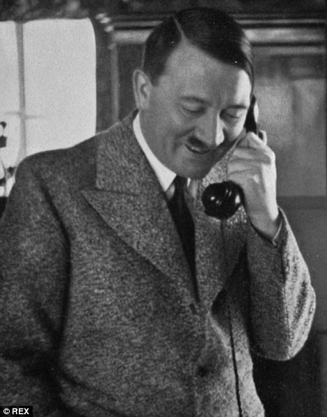 Hitler Phone Blank Meme Template