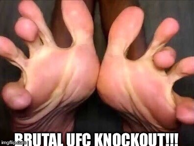 BRUTAL UFC KNOCKOUT!!! | image tagged in ufc | made w/ Imgflip meme maker