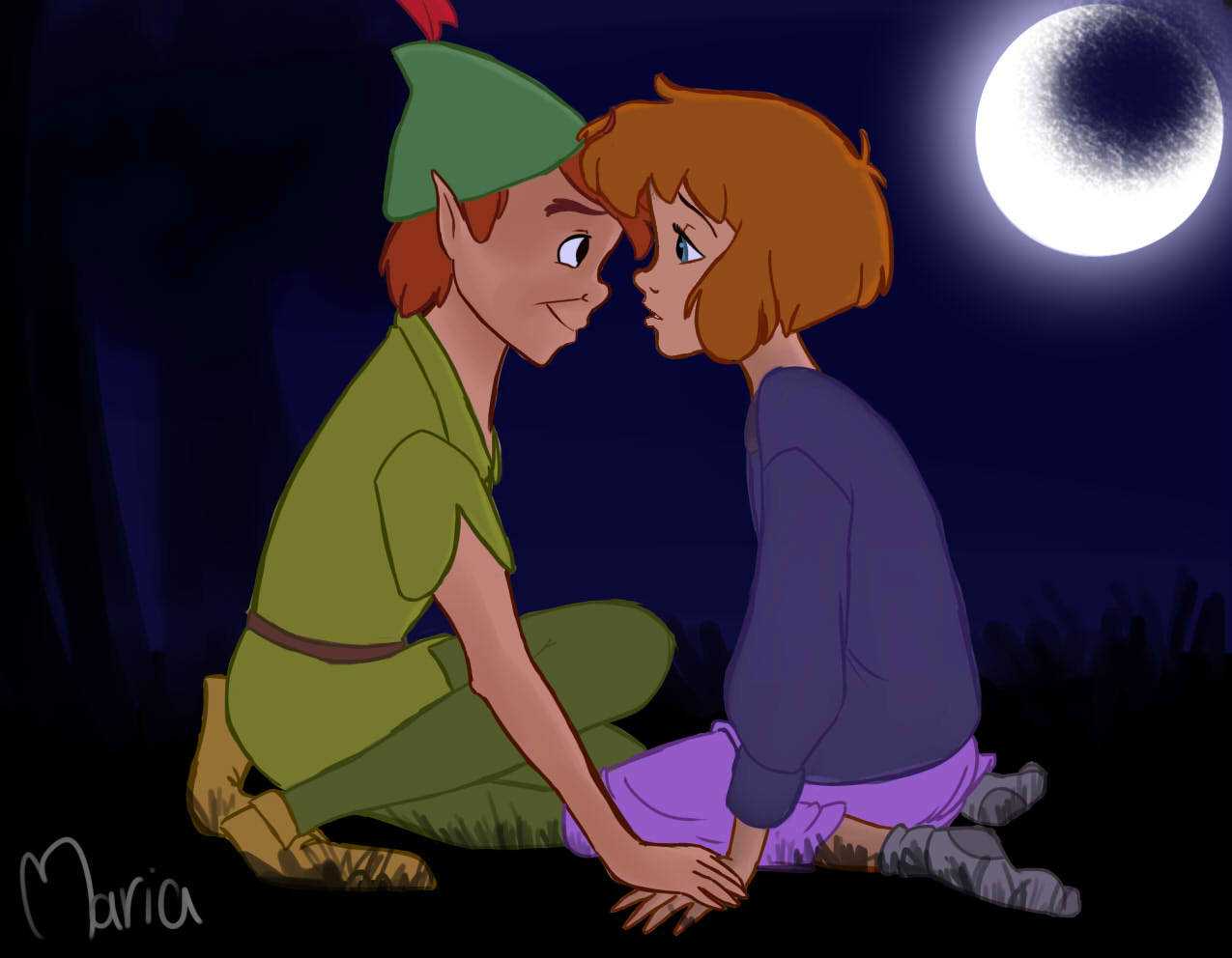 Jane & Peter Pan 7 Blank Meme Template