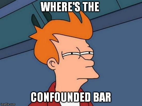Futurama Fry Meme | WHERE'S THE CONFOUNDED BAR | image tagged in memes,futurama fry | made w/ Imgflip meme maker