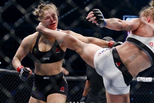 High Quality Rousey Loser  Blank Meme Template