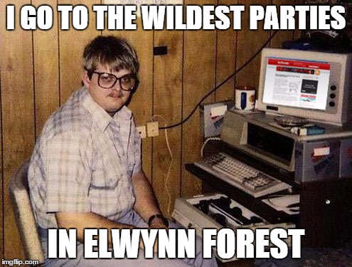 Internet Guide Meme | I GO TO THE WILDEST PARTIES IN ELWYNN FOREST | image tagged in memes,internet guide | made w/ Imgflip meme maker