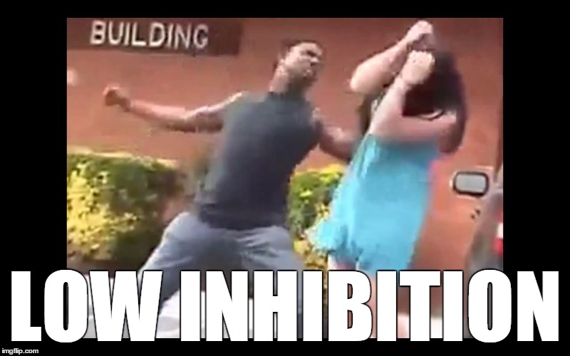 LOW INHIBITION | made w/ Imgflip meme maker