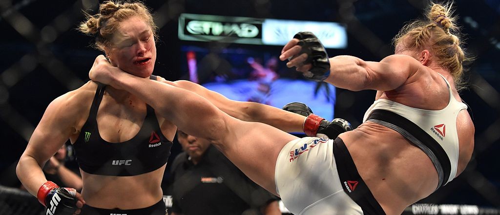 Rhonda Rousey K.O. Blank Meme Template