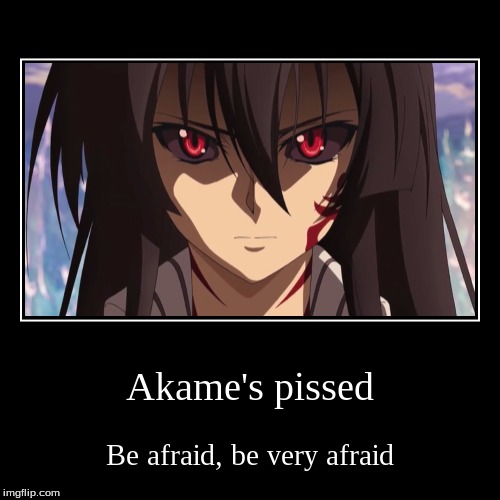 All right, who the hell touched Tatsumi?! | image tagged in funny,demotivationals,fear,pissed,akame ga kill | made w/ Imgflip demotivational maker