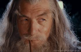 Pretentious Gandalf Blank Meme Template