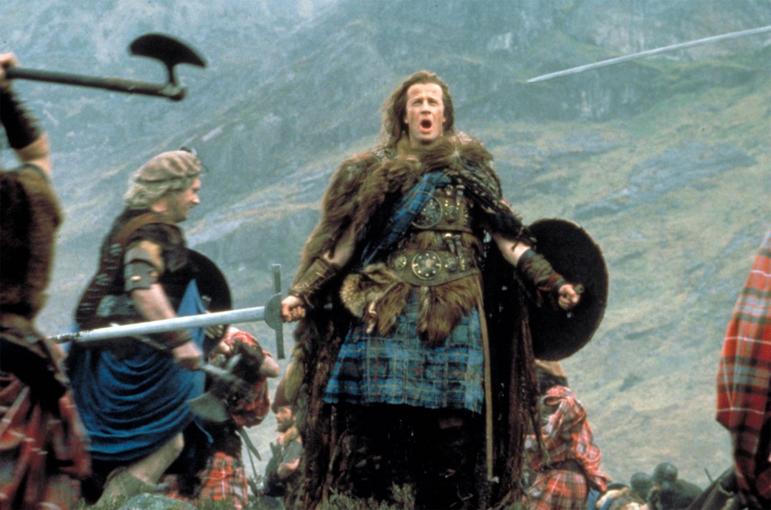 Highlander_Shouting Blank Meme Template