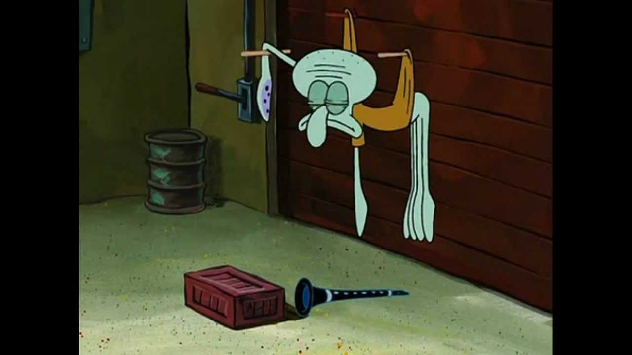 Squid ward  Blank Meme Template