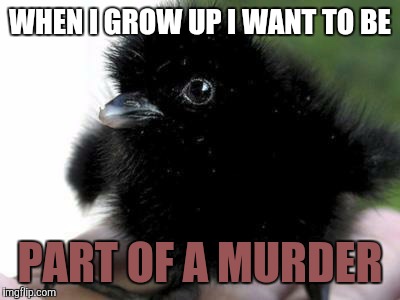 WHEN I GROW UP I WANT TO BE PART OF A MURDER | made w/ Imgflip meme maker