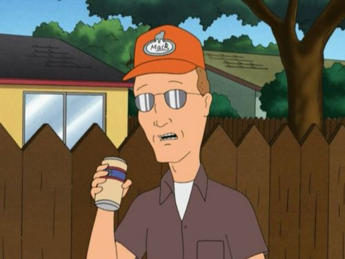 High Quality Dale Gribble King of the Hill  Blank Meme Template