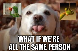 WHAT IF WE'RE ALL THE SAME PERSON | made w/ Imgflip meme maker