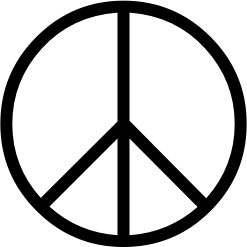 Peace-symbol Blank Meme Template