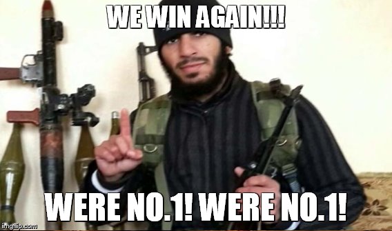 WE WIN AGAIN!!! WERE NO.1! WERE NO.1! | made w/ Imgflip meme maker