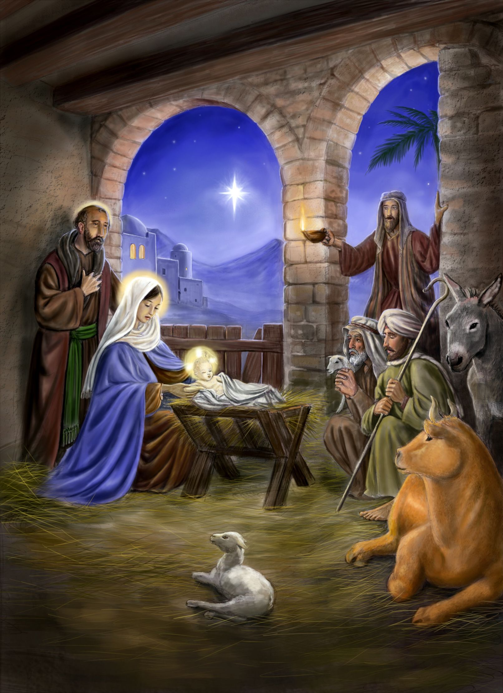 Nativity Blank Meme Template