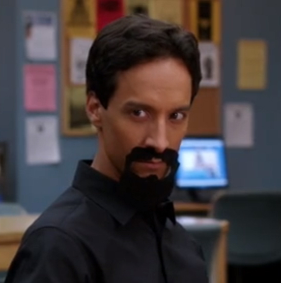 High Quality Evil Abed Blank Meme Template