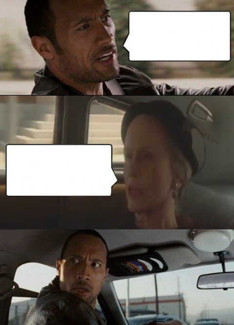 High Quality miss daisy may be a little harsh Blank Meme Template