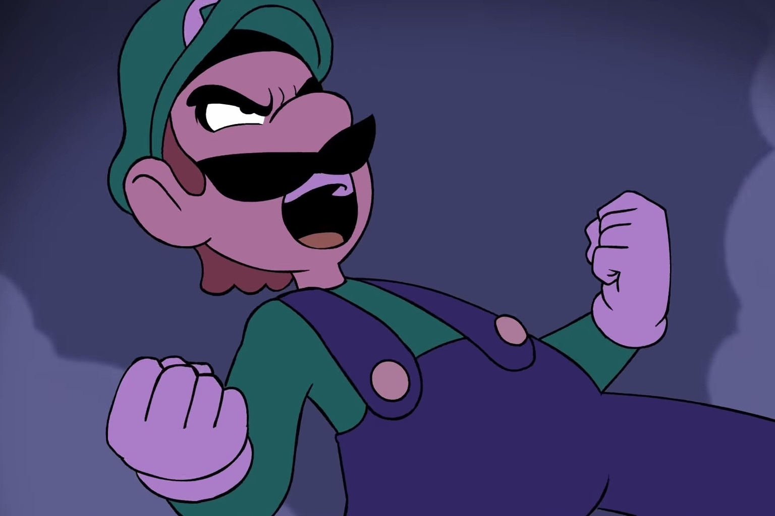 High Quality Arrogant Luigi  Blank Meme Template