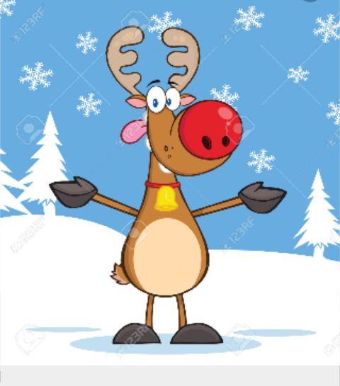 Rudolph Blank Meme Template