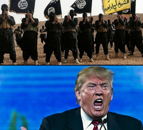 isis-trump Blank Meme Template