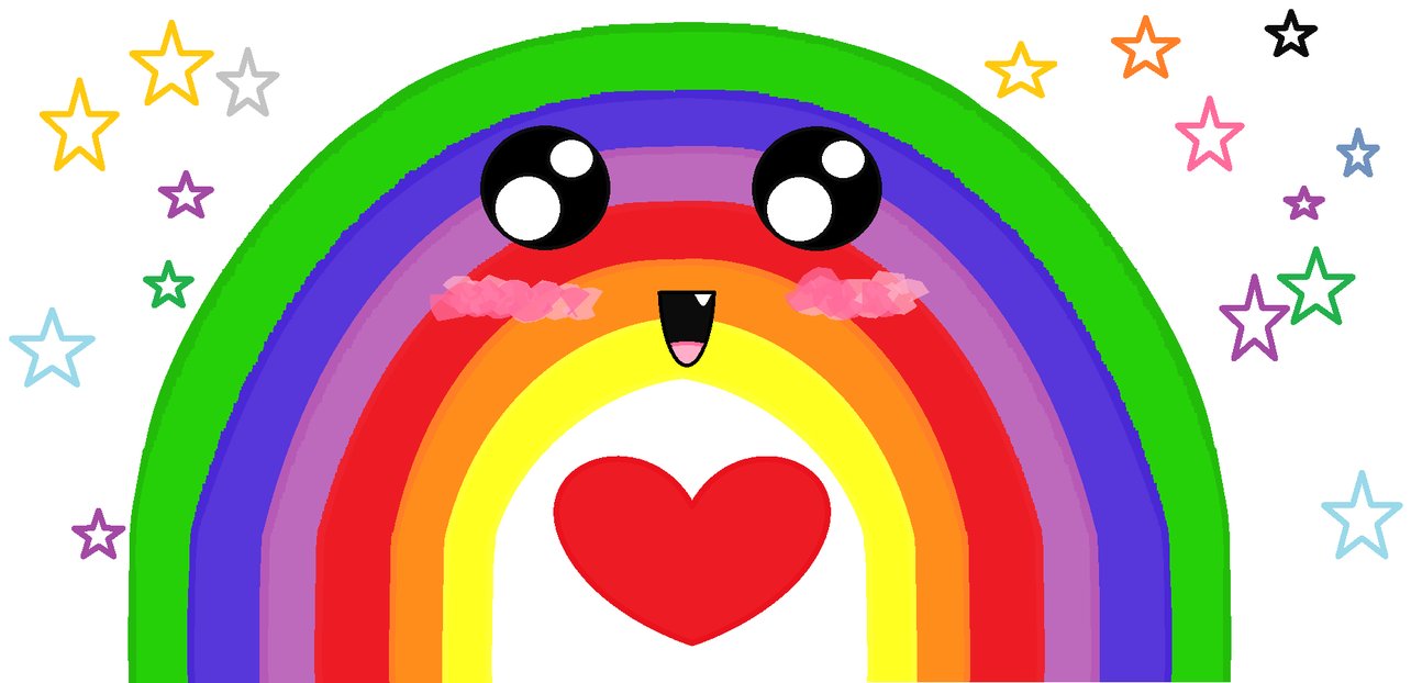 happy meme rainbow