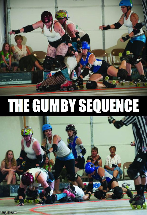 THE GUMBY SEQUENCE | image tagged in gumby | made w/ Imgflip meme maker