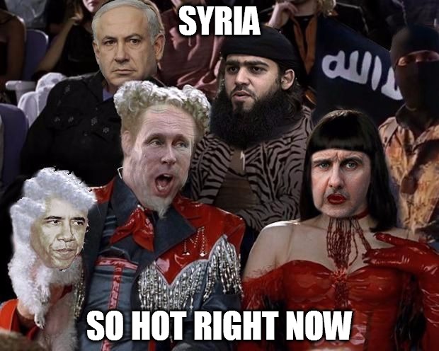 Syria so hot right now | SYRIA SO HOT RIGHT NOW | image tagged in memes,syria,so hot right now,putin,obama,barack obama | made w/ Imgflip meme maker