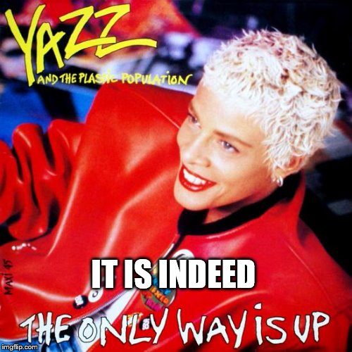 yazz | IT IS INDEED | image tagged in yazz | made w/ Imgflip meme maker