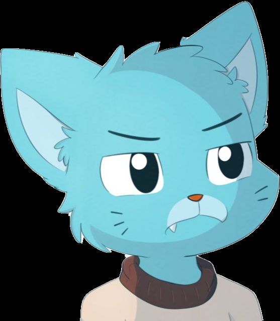 High Quality gumball is tired of you Blank Meme Template