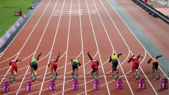 High Quality Track and field  Blank Meme Template