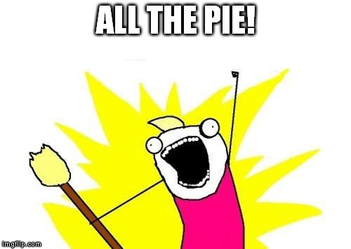X All The Y | ALL THE PIE! | image tagged in memes,x all the y | made w/ Imgflip meme maker