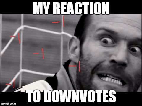 https://www.youtube.com/watch?v=1YbYii26sLg | MY REACTION TO DOWNVOTES | image tagged in https//wwwyoutubecom/watchv1ybyii26slg | made w/ Imgflip meme maker