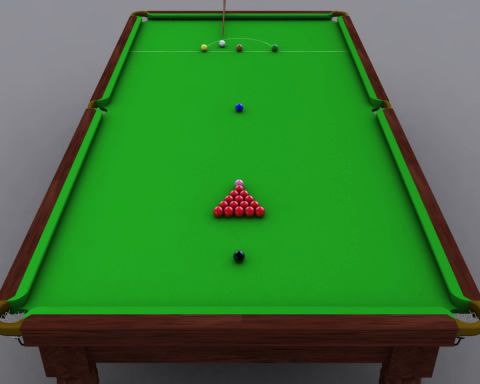 High Quality snooker table Blank Meme Template