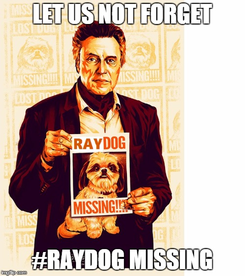 Raydog missing | LET US NOT FORGET #RAYDOG MISSING | image tagged in raydog missing | made w/ Imgflip meme maker