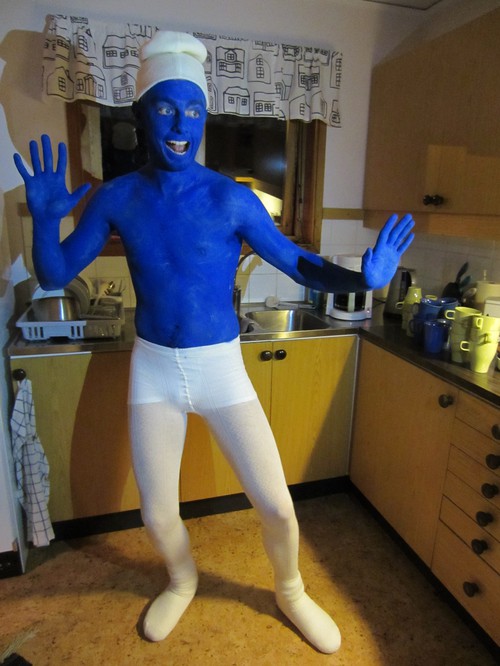 yolosmurf Blank Meme Template