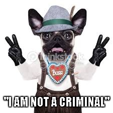 "I AM NOT A CRIMINAL" | made w/ Imgflip meme maker