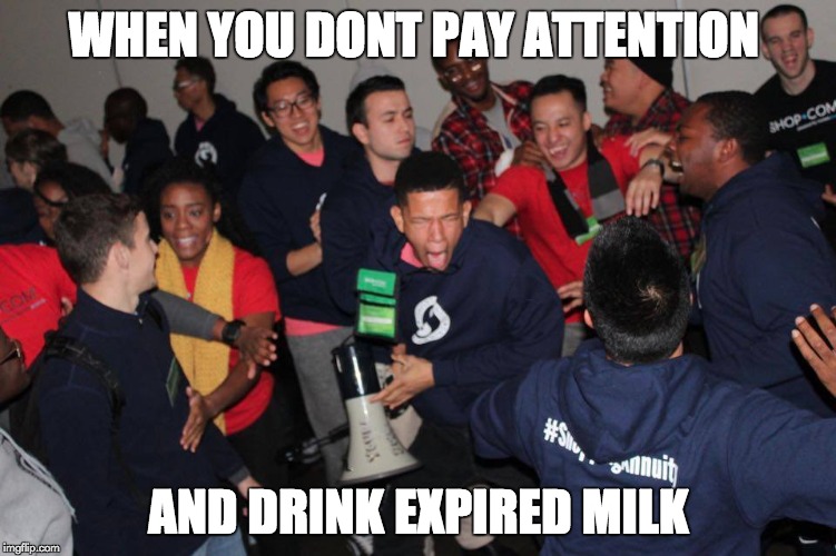 That sour milk | WHEN YOU DONT PAY ATTENTION AND DRINK EXPIRED MILK | image tagged in milk,eww,nasty,sour,that face you make,that face you make when | made w/ Imgflip meme maker