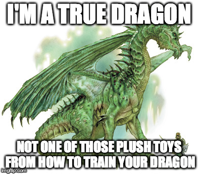 Chromatic Dragon | I'M A TRUE DRAGON NOT ONE OF THOSE PLUSH TOYS FROM HOW TO TRAIN YOUR DRAGON | image tagged in chromatic dragon,google,facebook | made w/ Imgflip meme maker