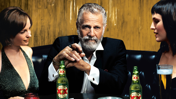 High Quality dos equis2 Blank Meme Template