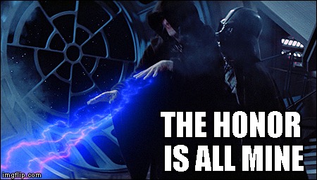 THE HONOR IS ALL MINE | made w/ Imgflip meme maker