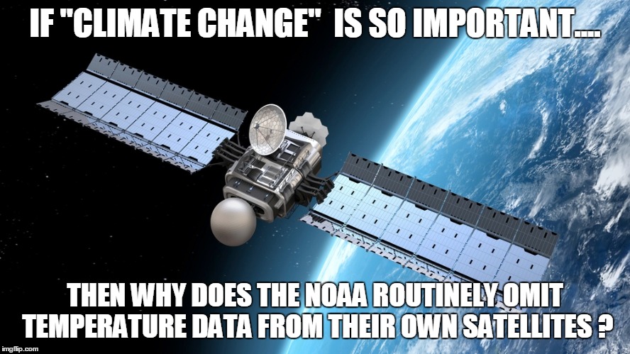 daily mail satellite data global warming