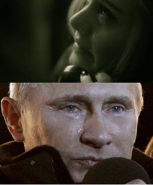 Adele Putin Blank Meme Template
