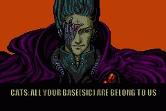 Cats: All your BASE(sic) are belong to us | CATS: ALL YOUR BASE(SIC) ARE BELONG TO US | image tagged in cats,gemini,wing,zero,caps,memes | made w/ Imgflip meme maker