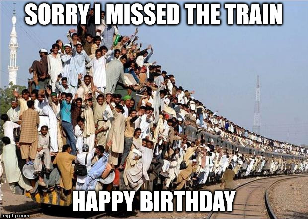 Choo Choo Happy Birthday Success Train Meme Generator