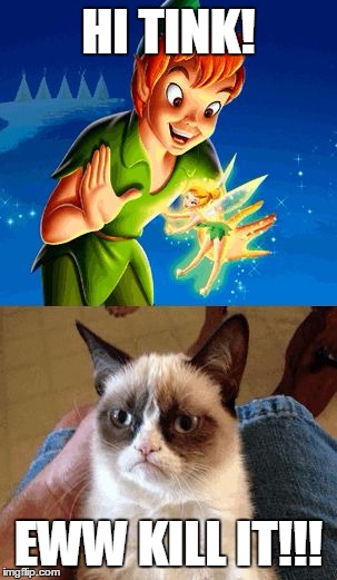 Grumpy Cat Does Not Believe | HI TINK! EWW KILL IT!!! | image tagged in memes,grumpy cat does not believe | made w/ Imgflip meme maker