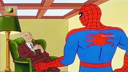 High Quality The Talk Spiderman Blank Meme Template