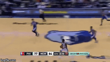 Mike Conley Layup | image tagged in gifs,philadelphia 76ers defense,philadelphia 76ers,mike conley,mike conley memphis grizzlies | made w/ Imgflip video-to-gif maker