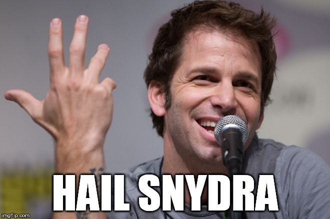 Hail Snydra | HAIL SNYDRA | image tagged in zack snyder,hail hydra,hydra,batman v superman,superman,batman | made w/ Imgflip meme maker