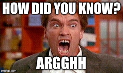 HOW DID YOU KNOW? ARGGHH | made w/ Imgflip meme maker