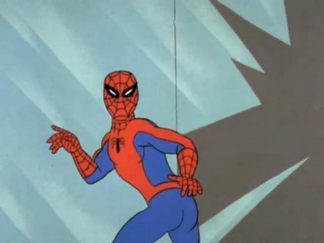 Hot Body Spidey Blank Meme Template