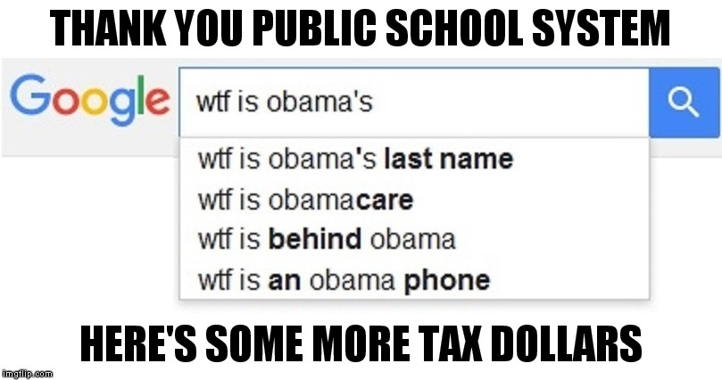 And thank you Google for doing with parents and government could not | THANK YOU PUBLIC SCHOOL SYSTEM HERE'S SOME MORE TAX DOLLARS | image tagged in it's a total mystery,dumb and dumber,blondes,internet explorer | made w/ Imgflip meme maker
